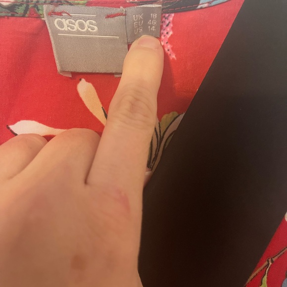 ASOS kimono style wide leg jumpsuit - Picture 4 of 5